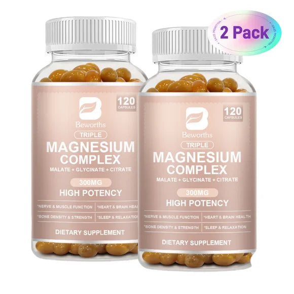 Triple Magnesium Complex Capsules 300mg 240 Capsules R72580