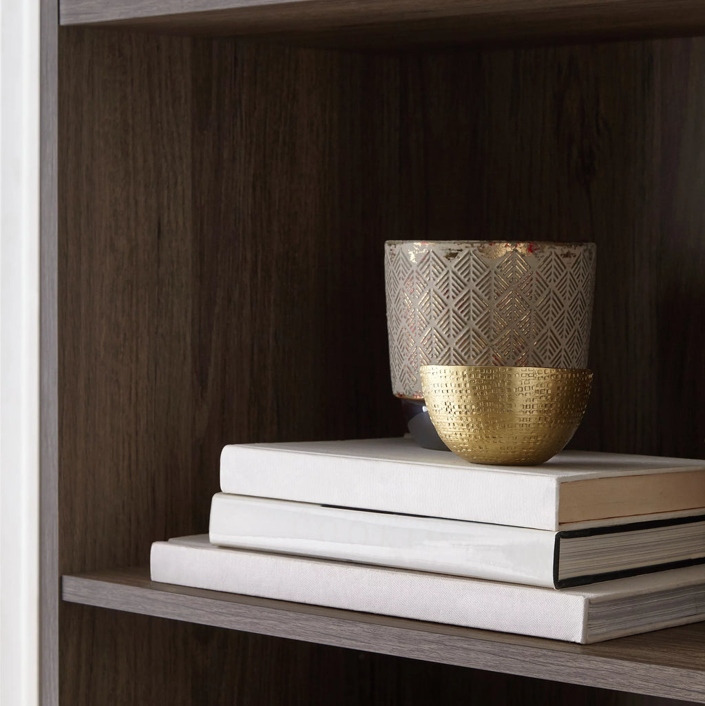 5-Shelf Bookcase with Adjustable Shelves D5019