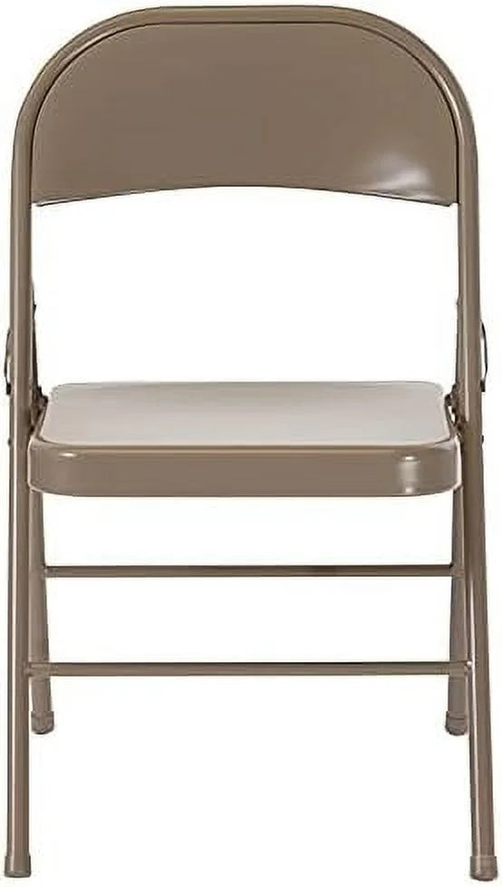 10 Pack Gray Metal Folding Chair D45796