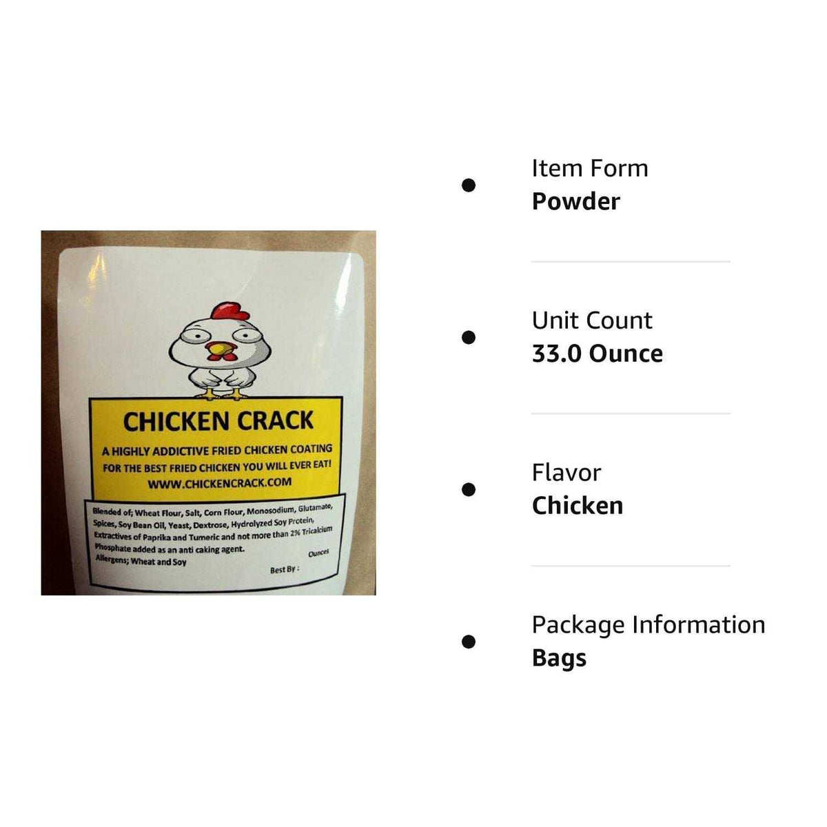3 11 Ounce Bags Fried Chicken Coating X397