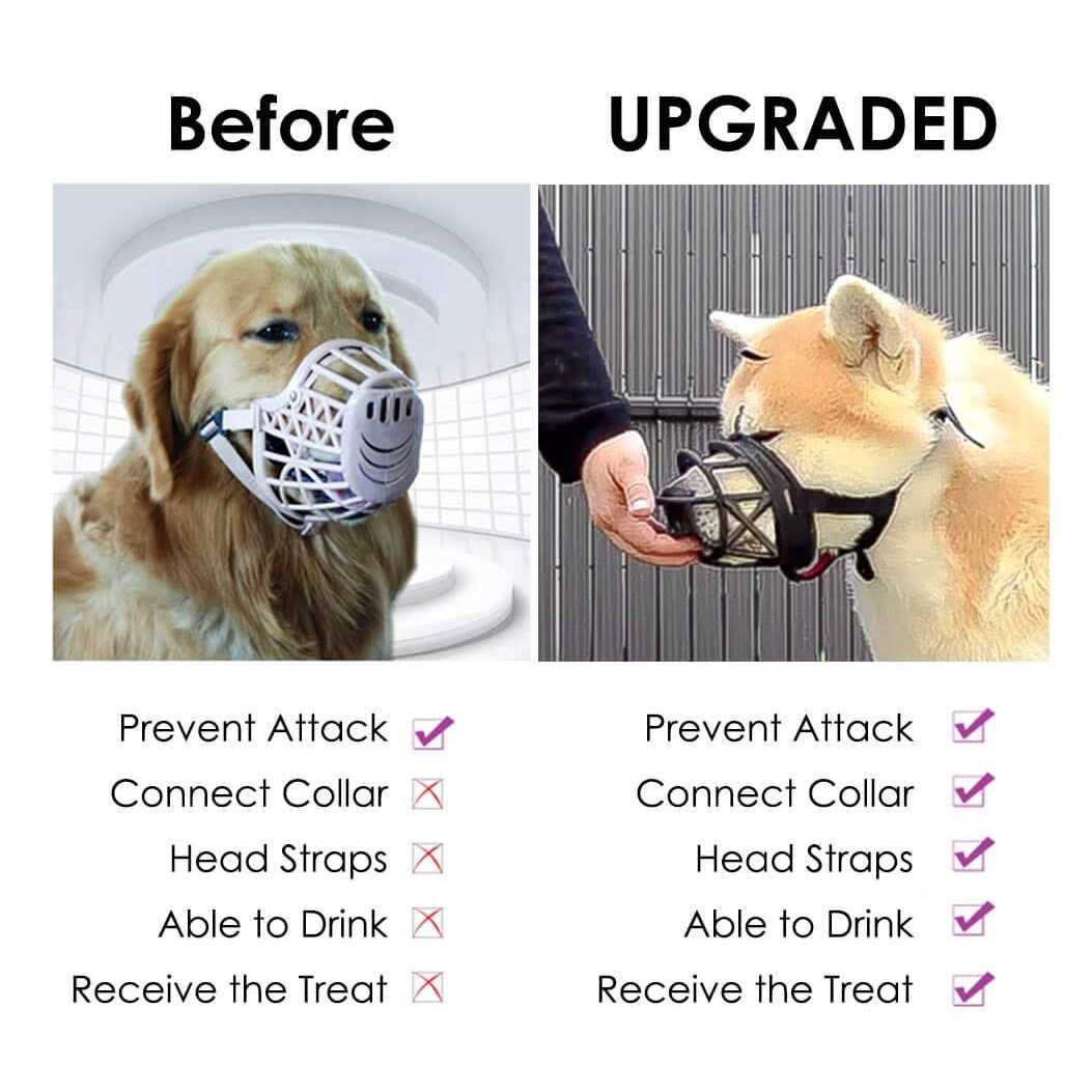 Breathable Silicone Basket Dog Muzzle U57557