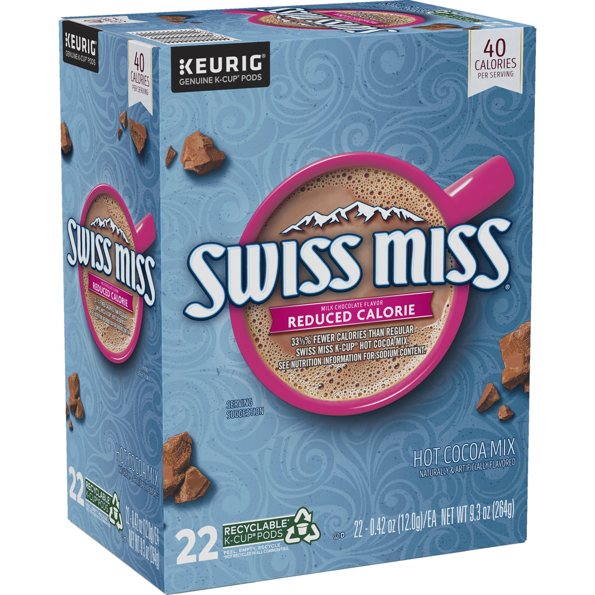 Reduced Calorie Hot Cocoa K-Cup Pods 22 Ct H86255