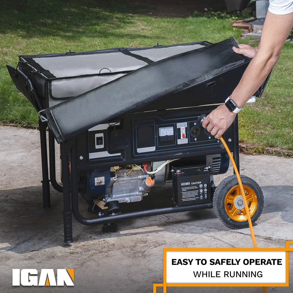 Waterproof Portable Generator Cover Black C969