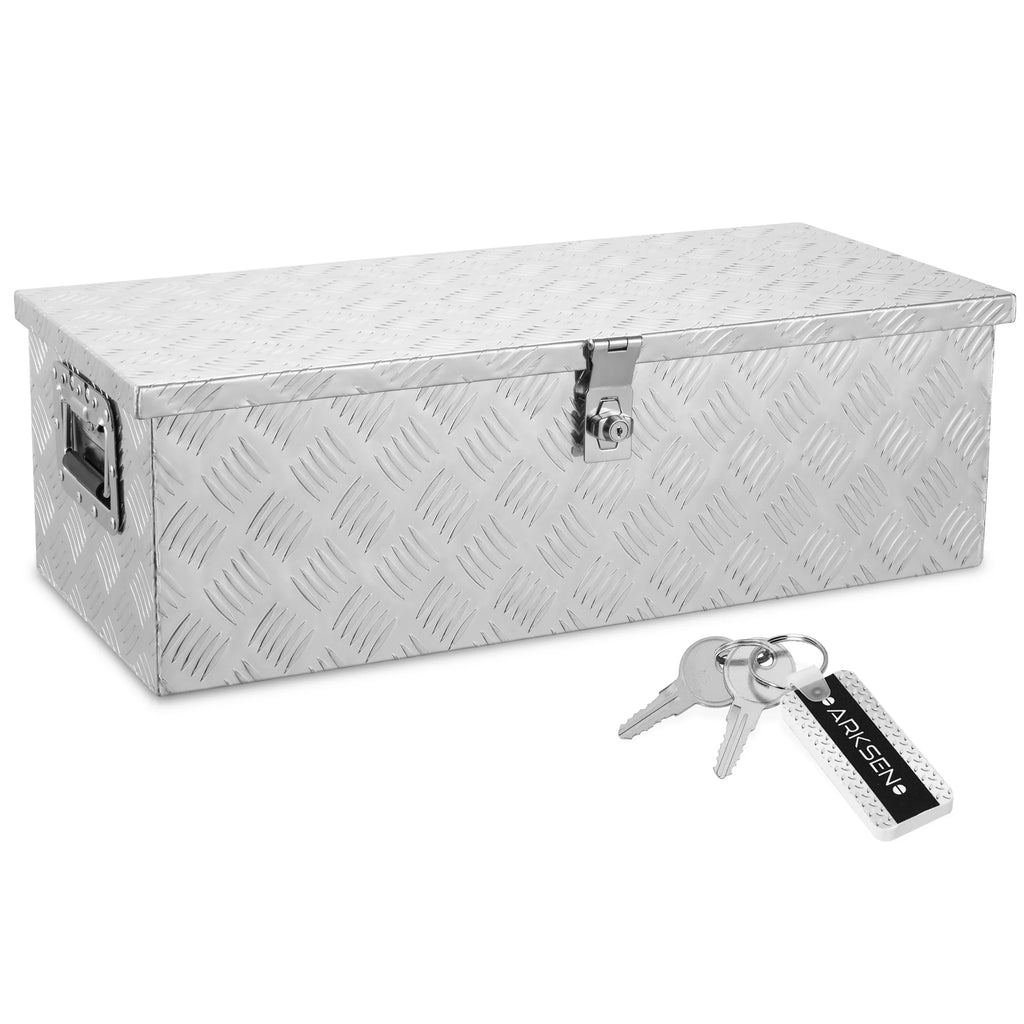 Aluminum Tongue Storage Tool Box W933