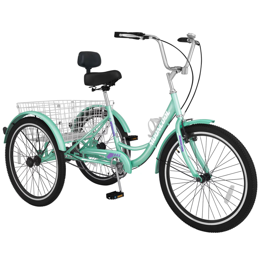 24 Single Speed Tricycle with Large Basket N127
