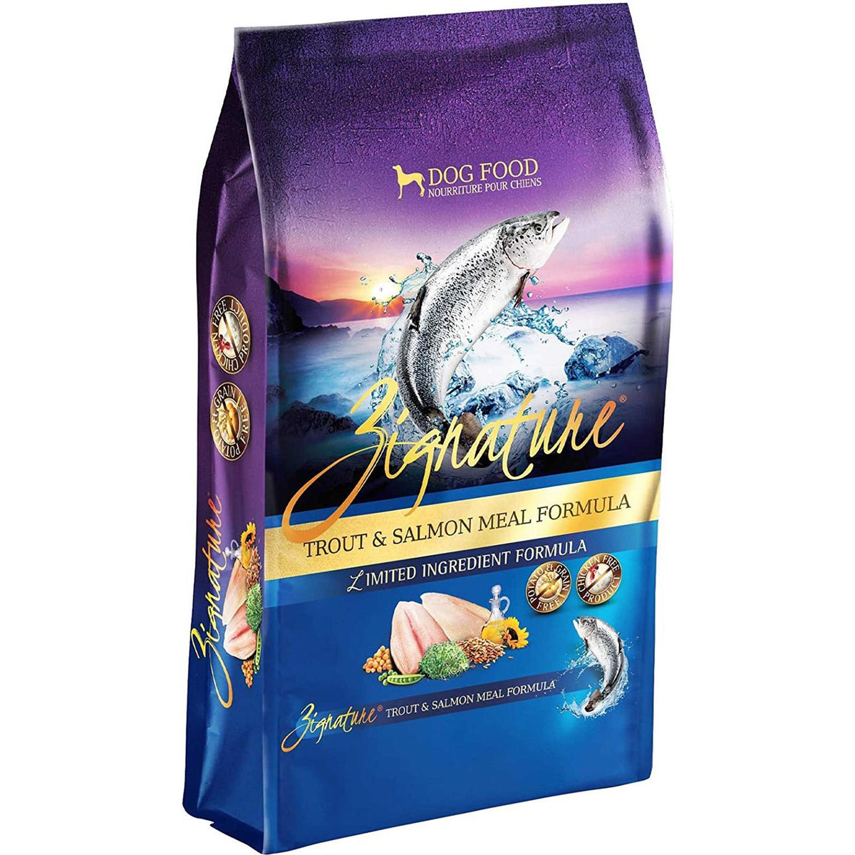 Dry Dog Food Trout Salmon Formula S6524