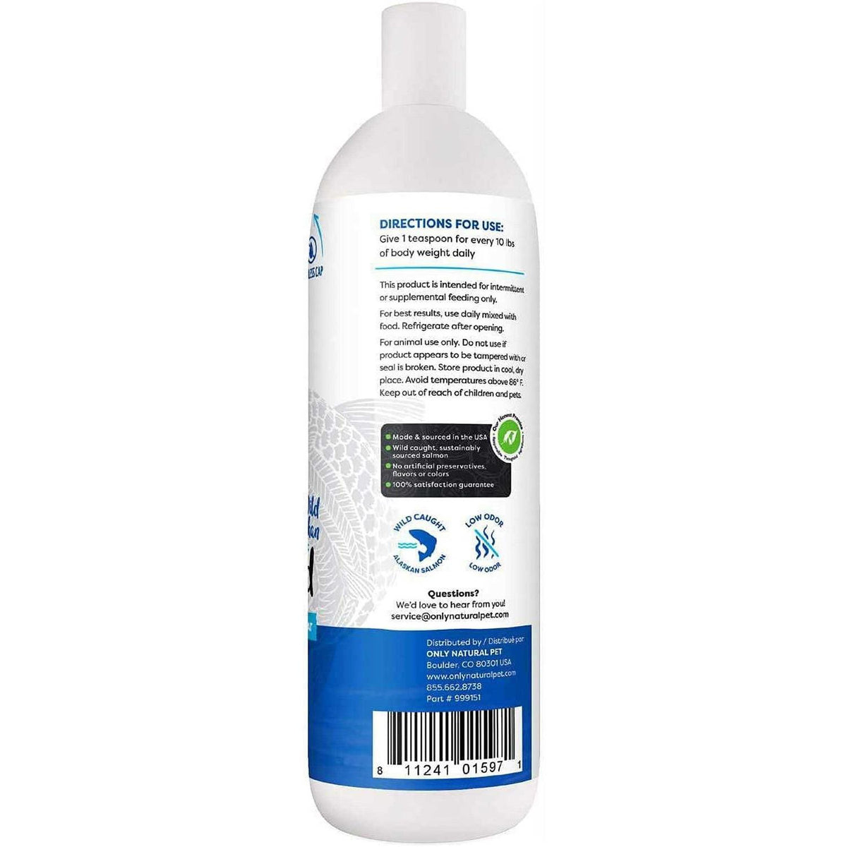 Wild Alaskan Salmon Oil E346199