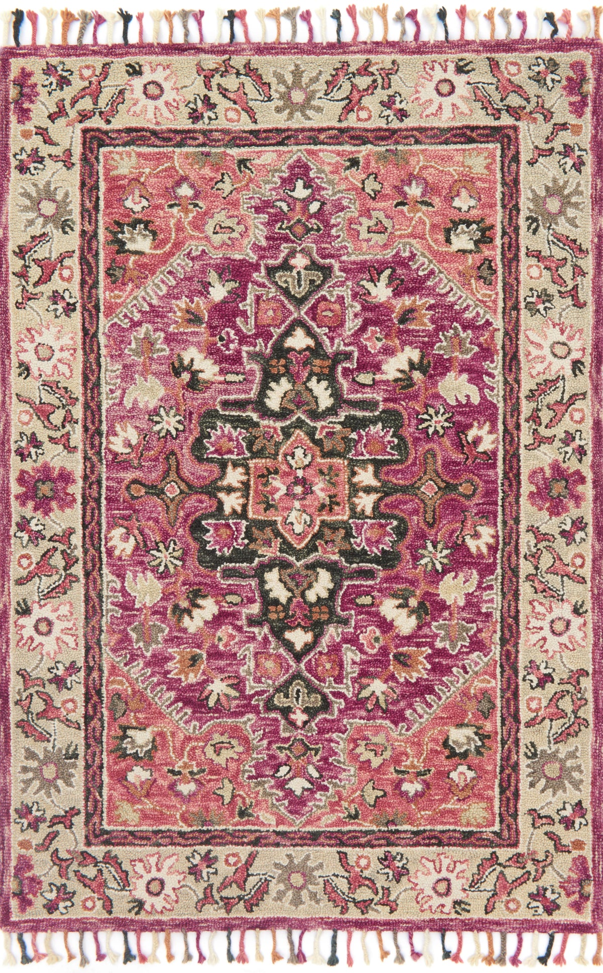 Raspberry Taupe Rug L571908