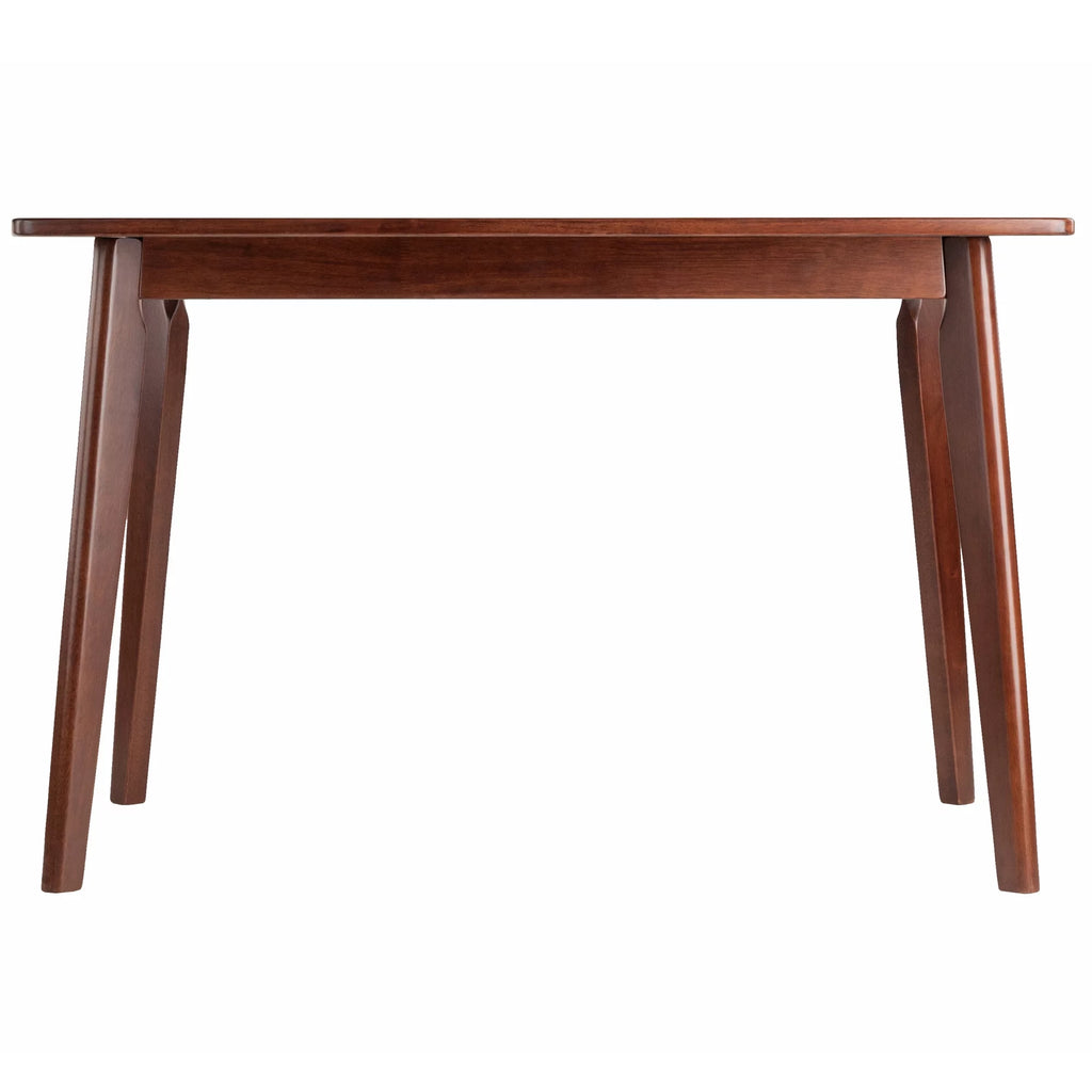 Oblong Walnut Finish Dining Table H872