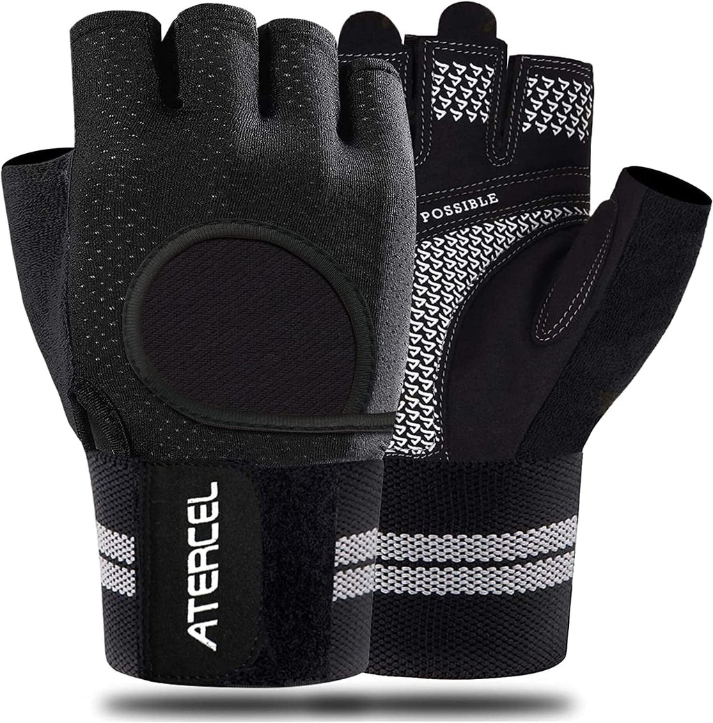 Breathable Workout Gloves with Wrist Support W852930