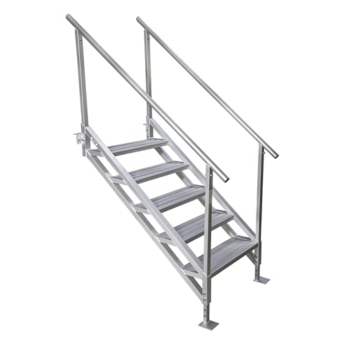 5-Step Dock Stairs with Railing G5542
