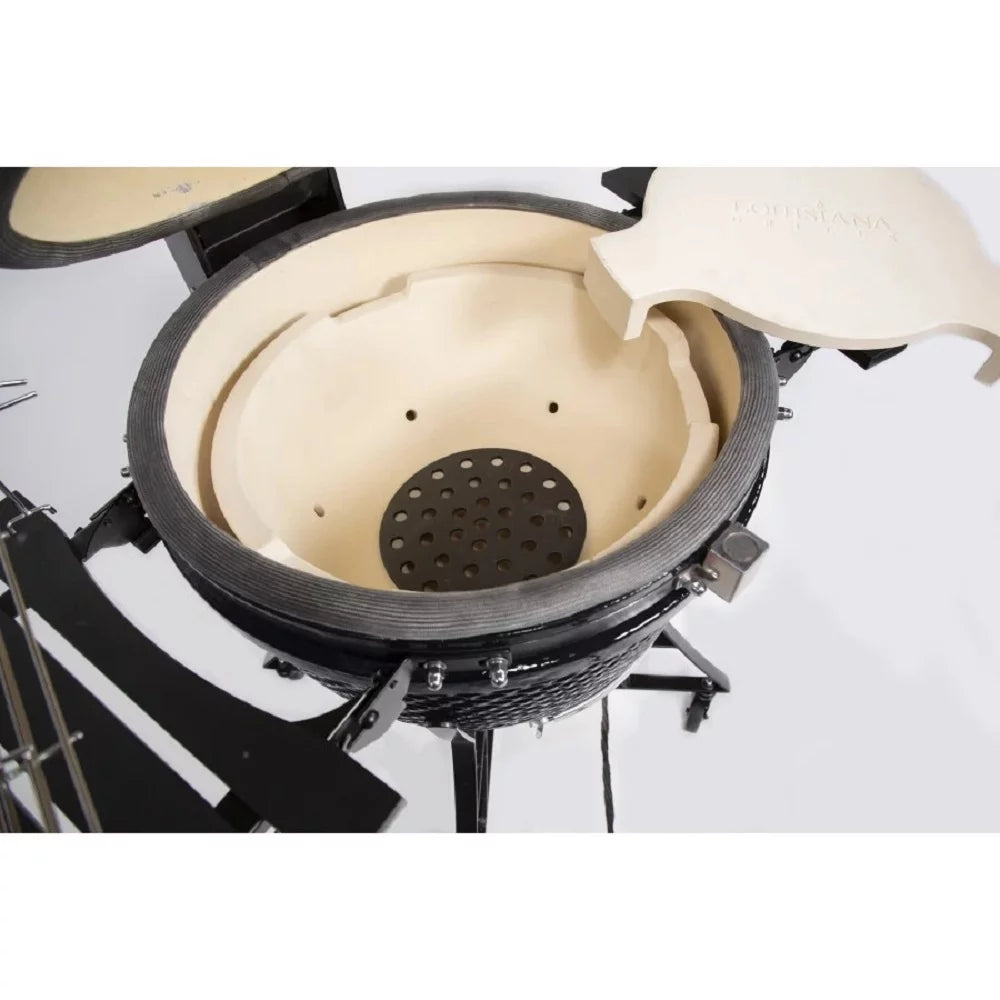 24IN Black Kamado Charcoal Grill N50922