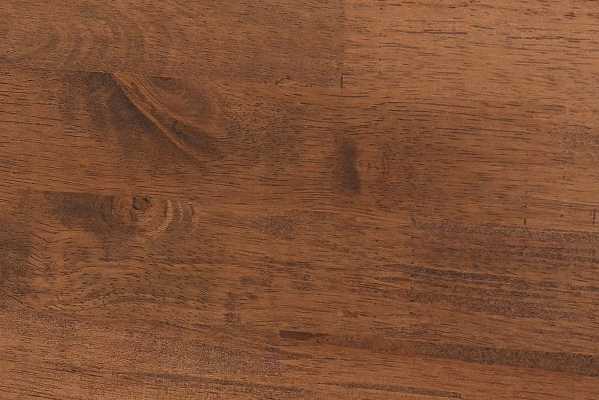 Ash Walnut Finished Wood Queen Size Bed Frame P25273