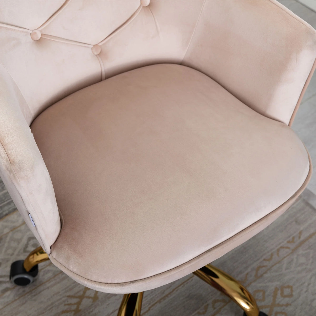 Velvet Swivel Armchair M382053