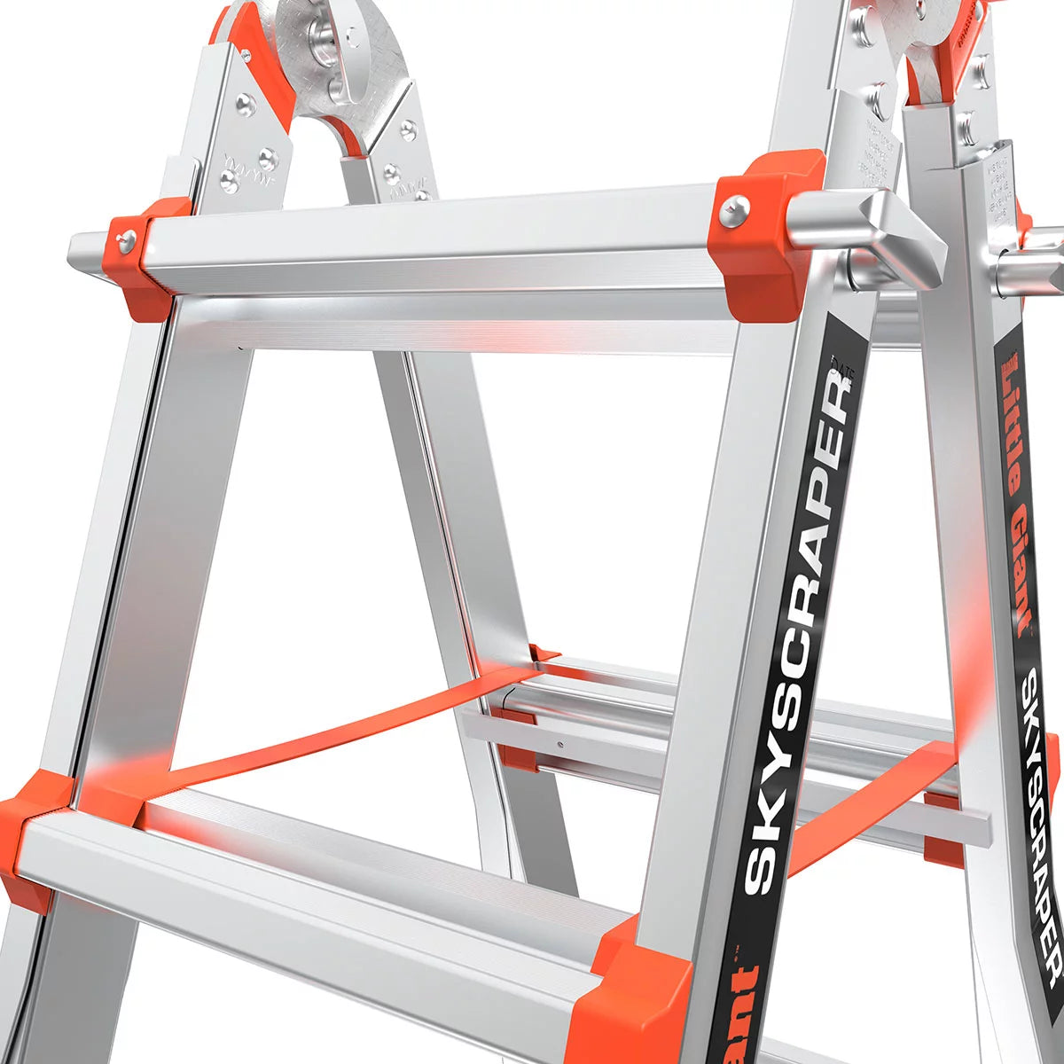 Aluminum Adjustable Stepladder 8' to 15' L565