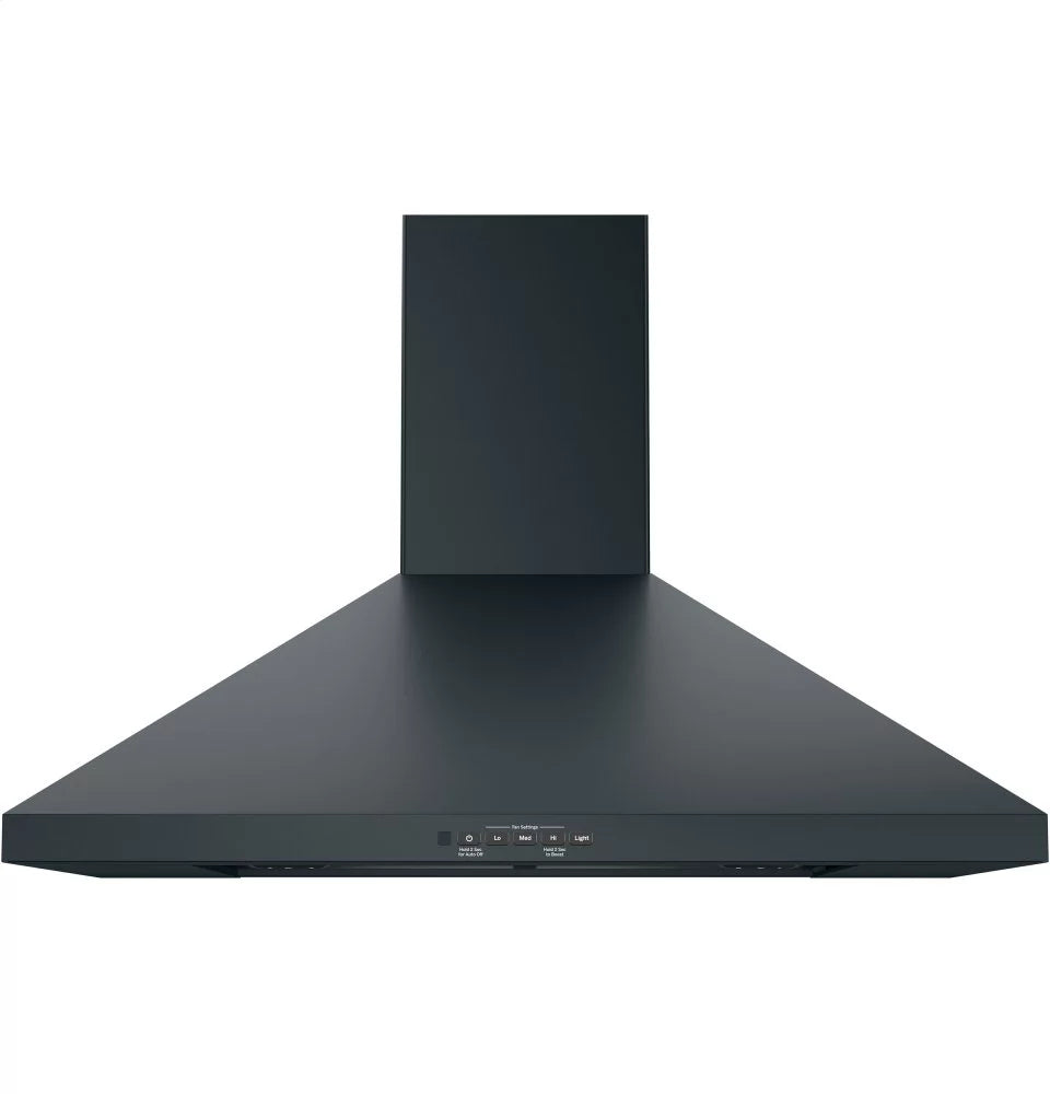 Black 30" Wide Wall Mounted Range Hood B80338