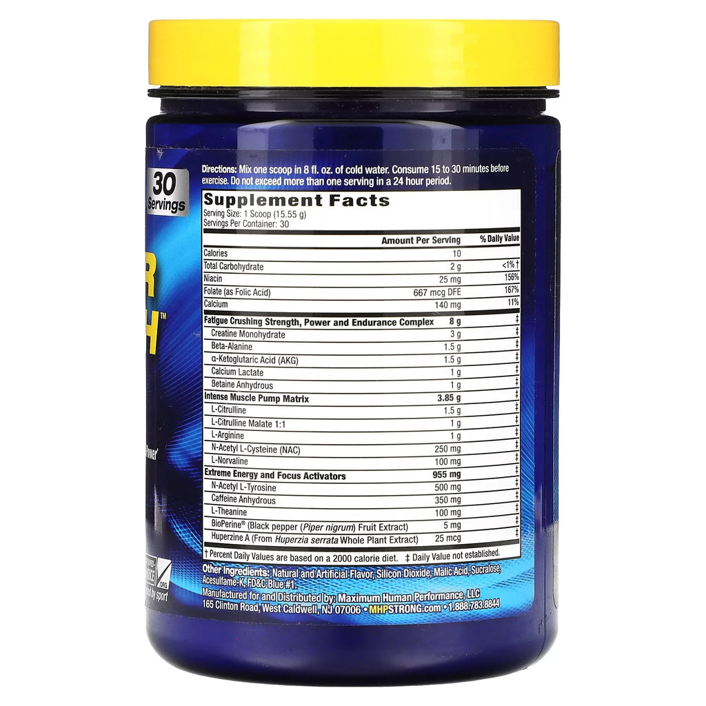 Pre-Workout Blue Ice 1.03 lbs (466.5 g) F359
