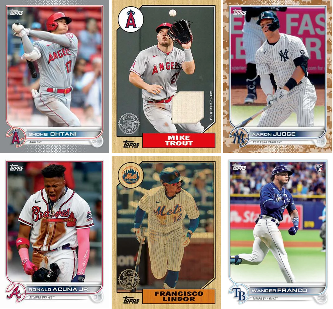Baseball Trading Cards W802