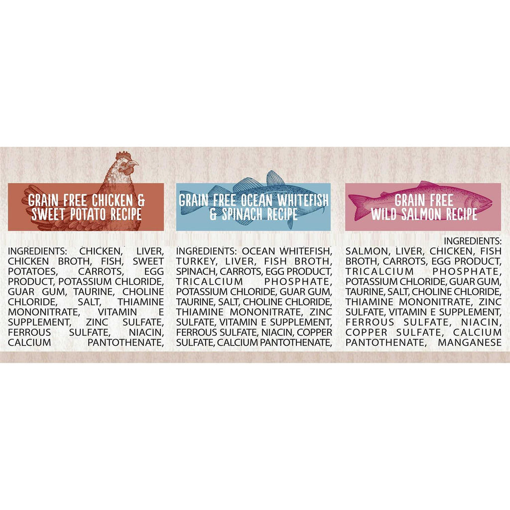 Grain Free Wet Cat Food Pate Variety Pack D271