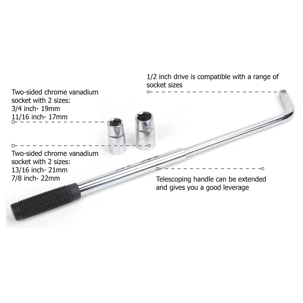 Extendable Lug Wrench I55047