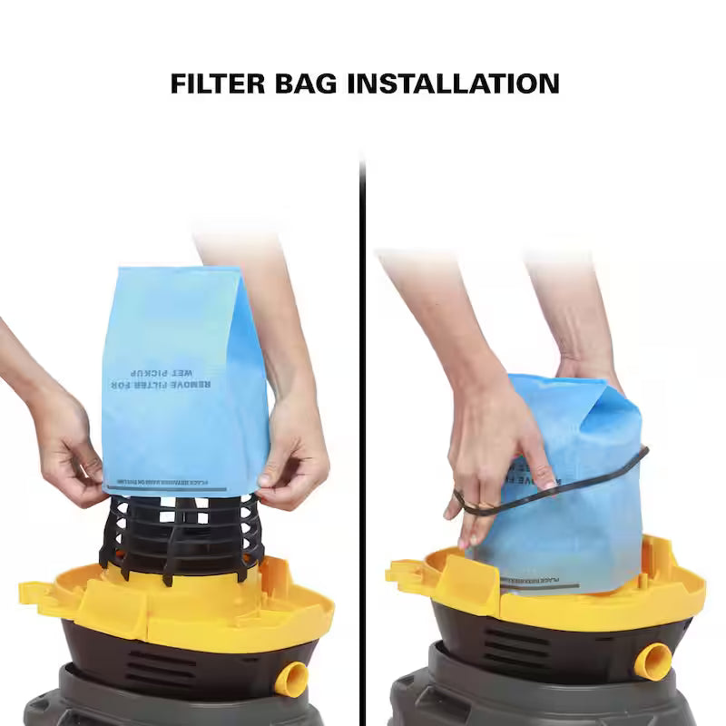 2.5 Gallon Compact Wet/Dry Shop Vacuum with Hose Y9947
