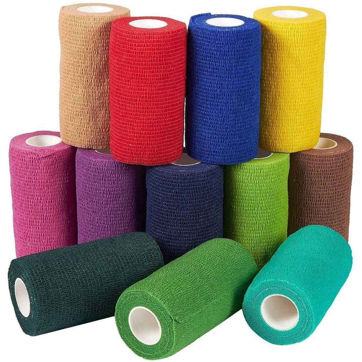 12 Rolls Self Adhesive Bandage Wrap U23784